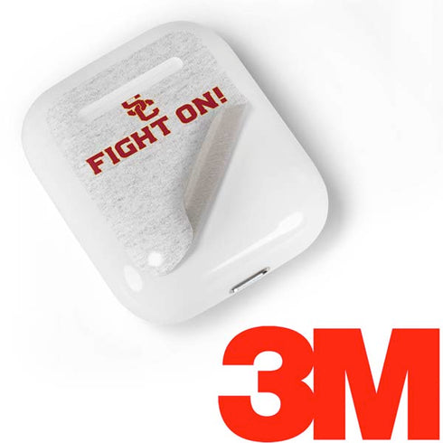 University of Southern California USC Fight On Grey Apple AirPods Skin