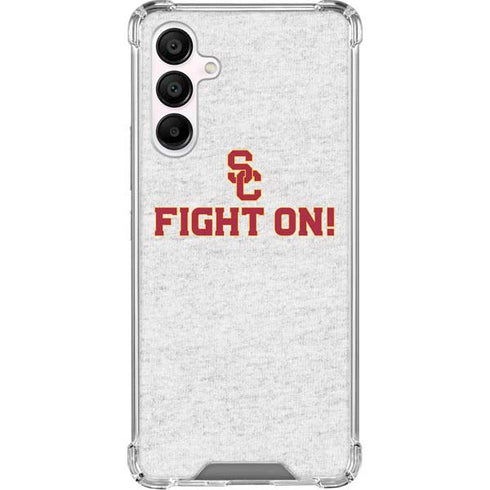 University of Southern California USC Fight On Grey Galaxy A16 5G Clear Case