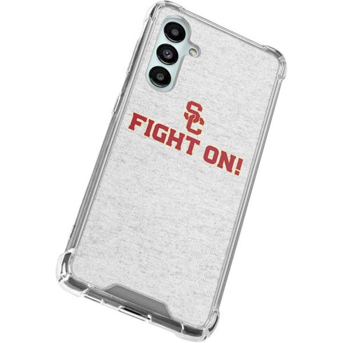 University of Southern California USC Fight On Grey Galaxy A16 5G Clear Case