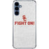 University of Southern California USC Fight On Grey Galaxy A35 5G Clear Case