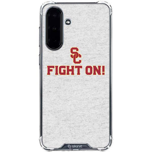University of Southern California USC Fight On Grey Galaxy A36 5G Clear Case