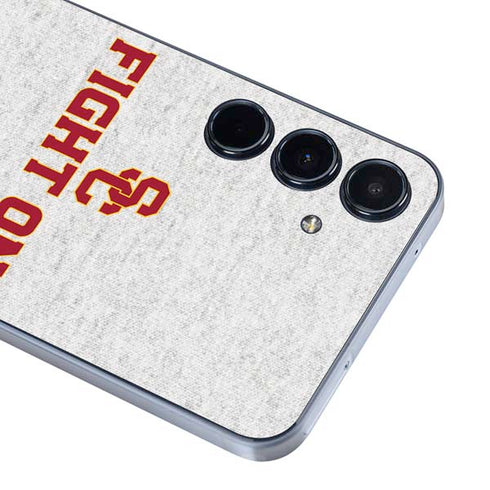 University of Southern California USC Fight On Grey Galaxy A55 5G Skin