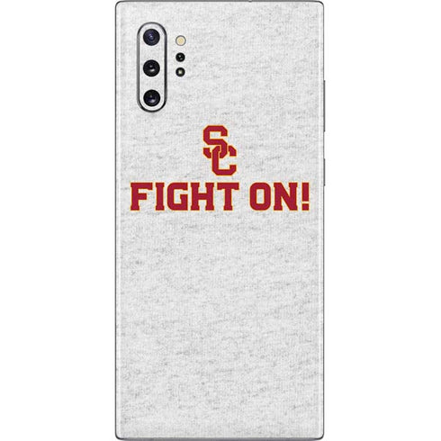 University of Southern California USC Fight On Grey Galaxy Note 10 Plus Skin