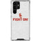 University of Southern California USC Fight On Grey Galaxy S23 Ultra Clear Case