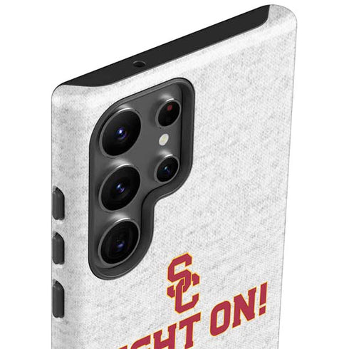 University of Southern California USC Fight On Grey Galaxy S23 Ultra Pro Case