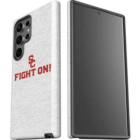 University of Southern California USC Fight On Grey Galaxy S23 Ultra Pro Case