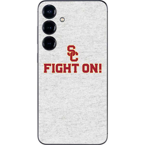 University of Southern California USC Fight On Grey Galaxy S25 Plus Skin