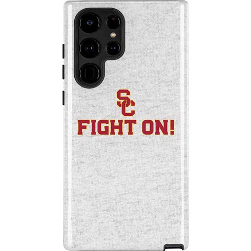 University of Southern California USC Fight On Grey Galaxy S25 Ultra Impact Case
