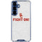 University of Southern California USC Fight On Grey Galaxy S25 Clear Case