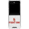 University of Southern California USC Fight On Grey Galaxy Z Flip6 Clear Case