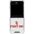 University of Southern California USC Fight On Grey Galaxy Z Flip6 Clear Case