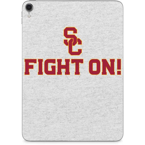 University of Southern California USC Fight On Grey Apple iPad Pro Skin