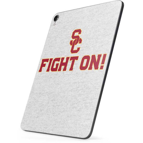 University of Southern California USC Fight On Grey Apple iPad Pro Skin