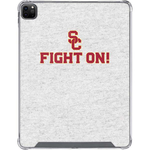 University of Southern California USC Fight On Grey iPad Cases