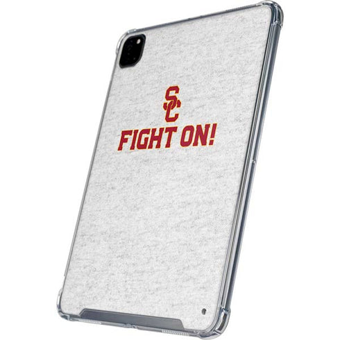 University of Southern California USC Fight On Grey iPad Cases