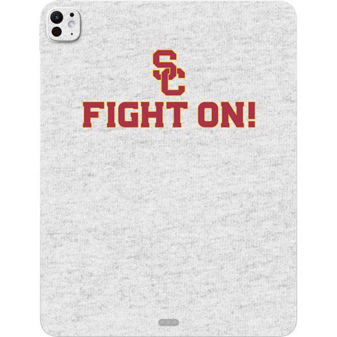 University of Southern California USC Fight On Grey iPad Pro 13in M4 (2024) Skin