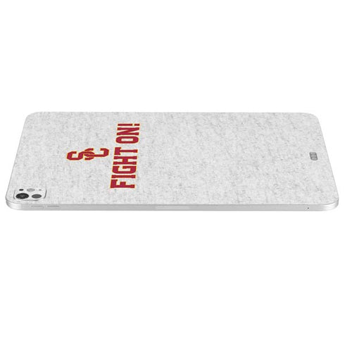 University of Southern California USC Fight On Grey iPad Pro 13in M4 (2024) Skin