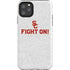 University of Southern California USC Fight On Grey iPhone Cases