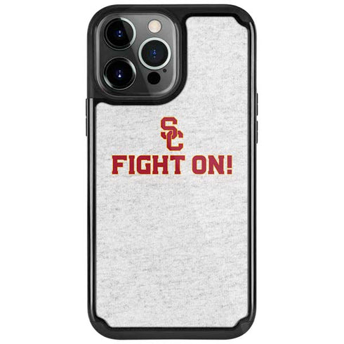 University of Southern California USC Fight On Grey iPhone Cases