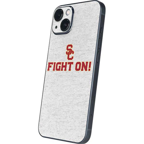 University of Southern California USC Fight On Grey iPhone Skins