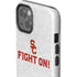 University of Southern California USC Fight On Grey iPhone 15 Impact Case