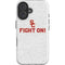 University of Southern California USC Fight On Grey iPhone 16 Plus Impact Case