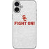 University of Southern California USC Fight On Grey iPhone 16 Plus Skin