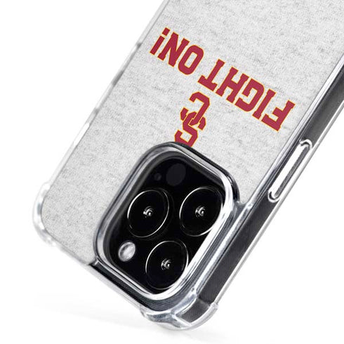 University of Southern California USC Fight On Grey iPhone 16 Pro Max MagSafe Case