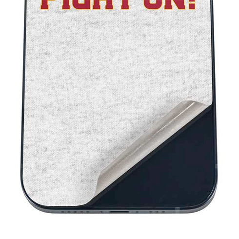 University of Southern California USC Fight On Grey iPhone 16 Skin