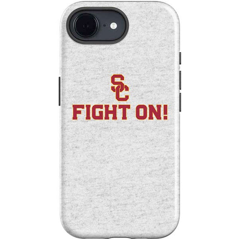 University of Southern California USC Fight On Grey iPhone 16e Impact Case