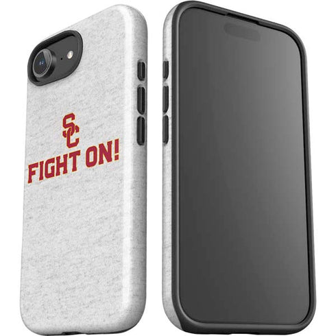 University of Southern California USC Fight On Grey iPhone 16e Impact Case