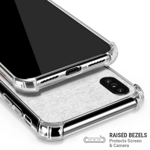 University of Southern California USC Fight On Grey iPhone X/XS Clear Case