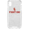 University of Southern California USC Fight On Grey iPhone XS Clear Case