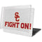 University of Southern California USC Fight On Grey MacBook Pro 13in (2020) Case plus Skin