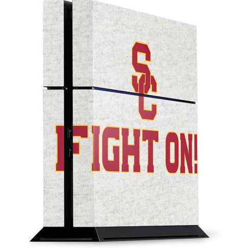 University of Southern California USC Fight On Grey PlayStation PS4 Skins