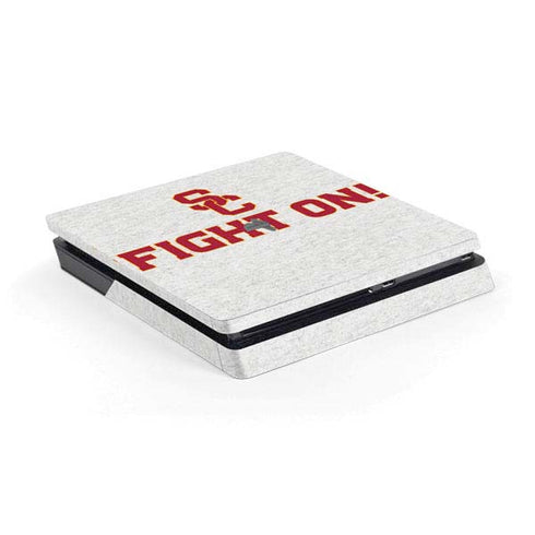 University of Southern California USC Fight On Grey PS4 Slim Skin
