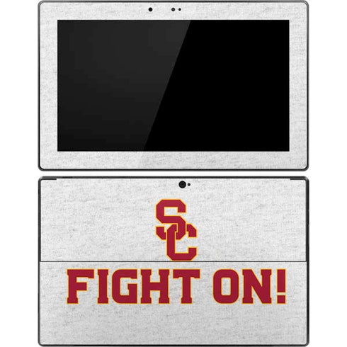 University of Southern California USC Fight On Grey Surface Pro Tablet Skin