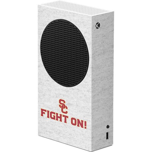 University of Southern California USC Fight On Grey Xbox Series S Skins