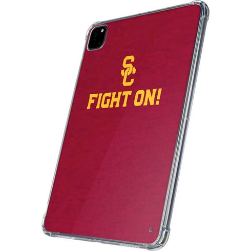 University of Southern California USC Fight On iPad Pro 11in (2024) Clear Case