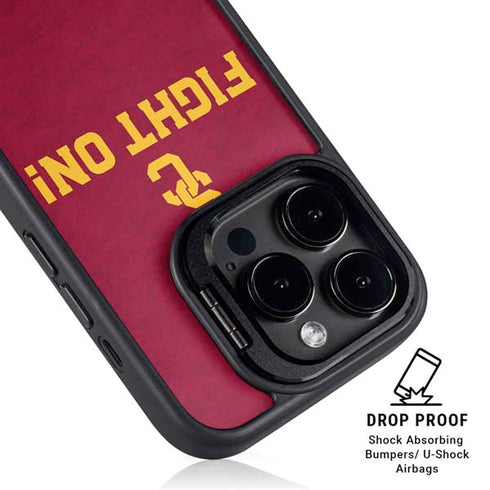 University of Southern California USC Fight On iPhone 14 Pro Max Kickstand Case