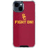 University of Southern California USC Fight On iPhone 15 Clear Case