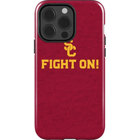 University of Southern California USC Fight On iPhone 15 Pro Impact Case