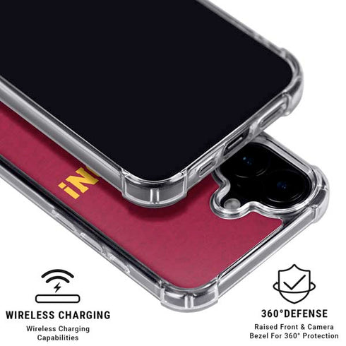 University of Southern California USC Fight On iPhone 16 Clear Case