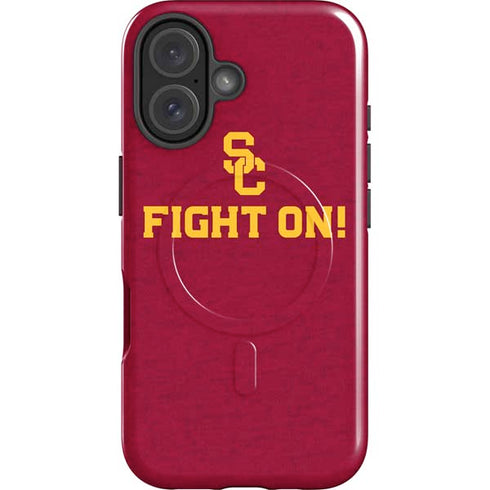University of Southern California USC Fight On iPhone 16 Magsafe Impact Case