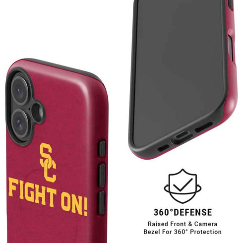University of Southern California USC Fight On iPhone 16 Magsafe Impact Case