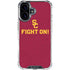 University of Southern California USC Fight On iPhone 16 Plus Clear Case