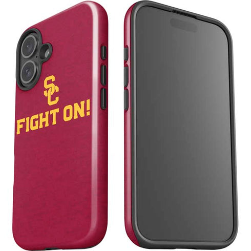 University of Southern California USC Fight On iPhone 16 Plus Impact Case
