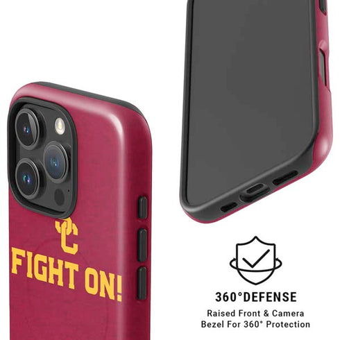University of Southern California USC Fight On iPhone 16 Pro Max Magsafe Impact Case