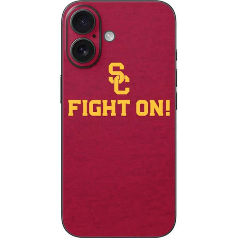 University of Southern California USC Fight On iPhone 16 Skin