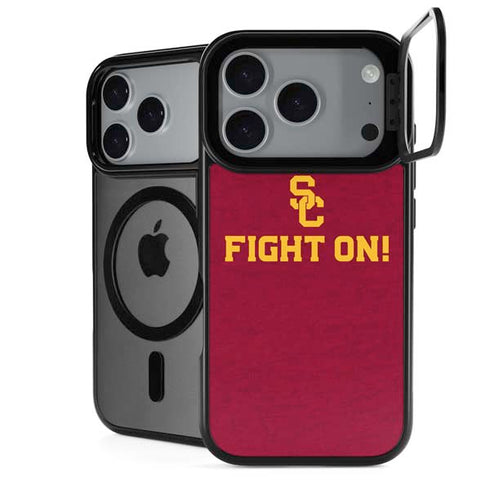 University of Southern California USC Fight On iPhone 18 Pro Kickstand Case
